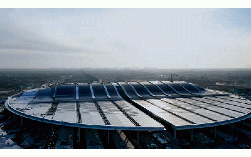 亞洲最大高鐵站采用華為智能光伏